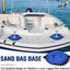 Bolsa arena con peso para base barco disuasorio pájaros