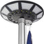 Luz asta bandera solar 266 LED 4200lm 15-25ft