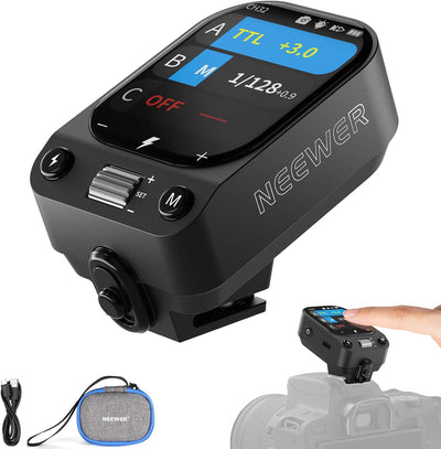 Disparador flash inalámbrico 2.4G para Canon R6 R5 6D Mark II