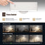 Candelabro pared LED inalámbrico control táctil brillo
