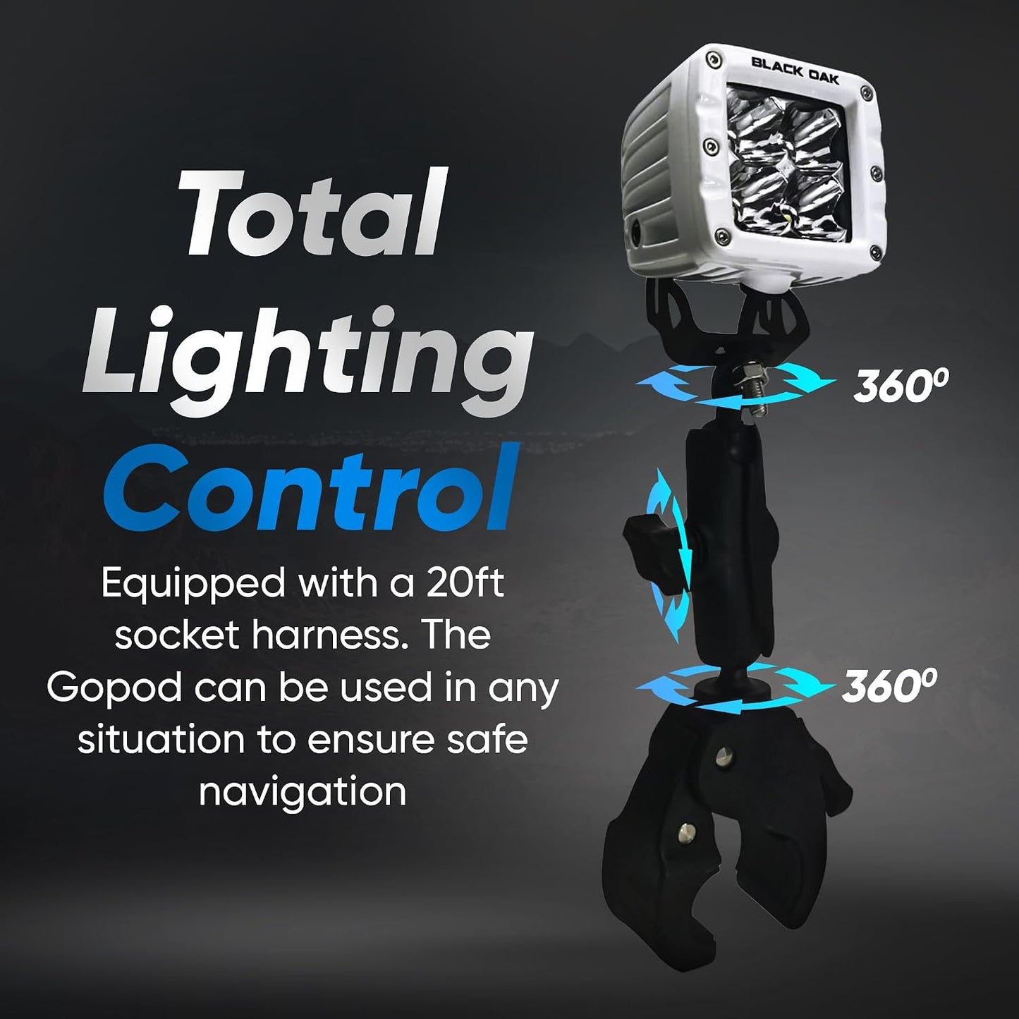 Luz LED Pro Series 3.0 Flood/Spot 40W 2pulg XM-L2