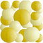 20 Linternas Papel Amarillas 6-10pulg Colgantes Decorativas