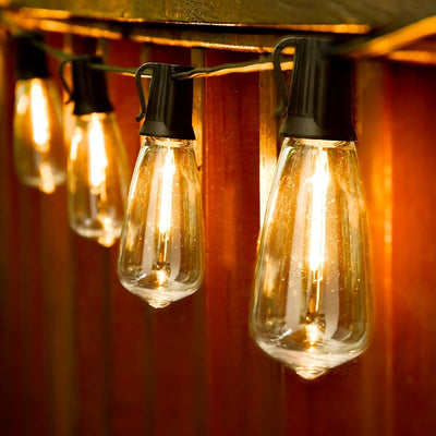 Guirnalda luces LED exteriores 100ft 52 bombillas ST38
