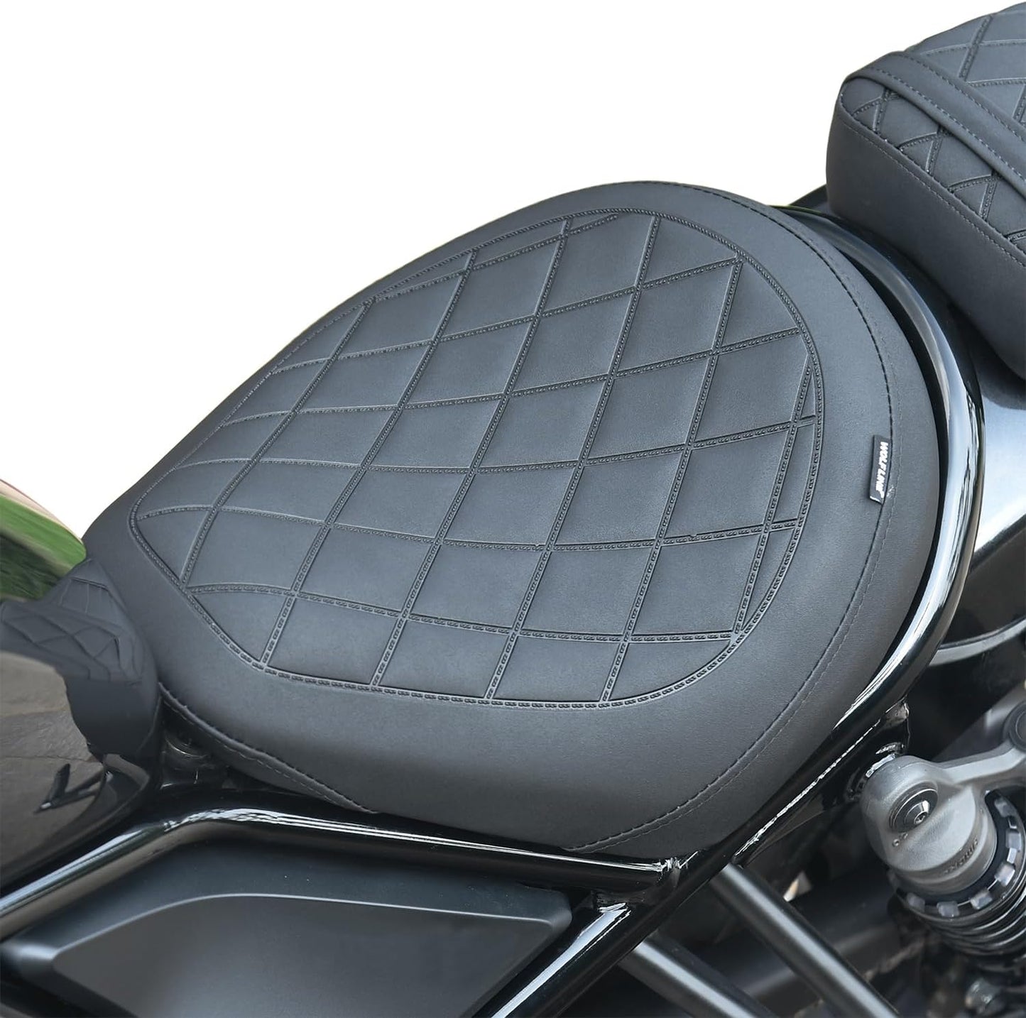 Asiento motocicleta Rebel 1100 CMX cuero negro respirable