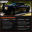 4 Manijas Negras Puerta Chevy Silverado 07-14 GMC Sierra