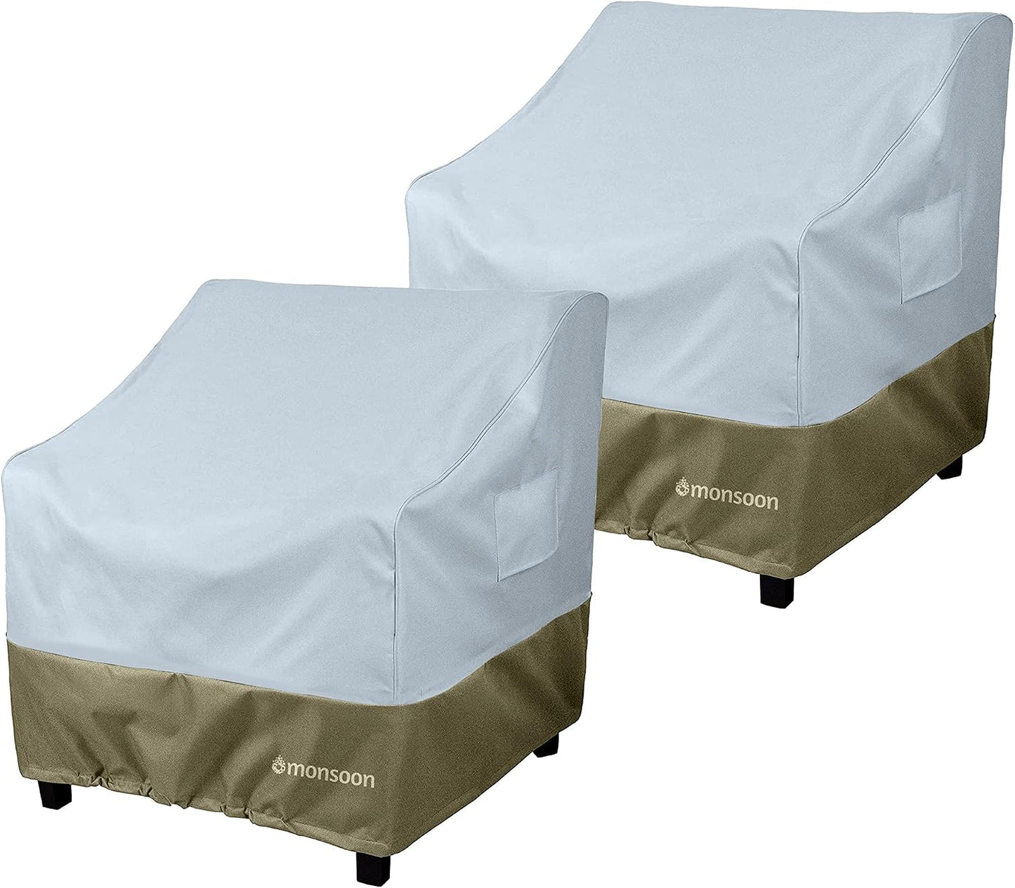 Funda impermeable silla patio 36pulg set 2