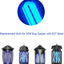 2 Bombillas E27 20W para Exterminador Insectos Comp Meilen