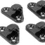 Ganchos amarre kayak acero inox 4 Pzas