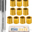 Kit reparación rosca bujía M14x1.25 11 pzas insertos y grifo
