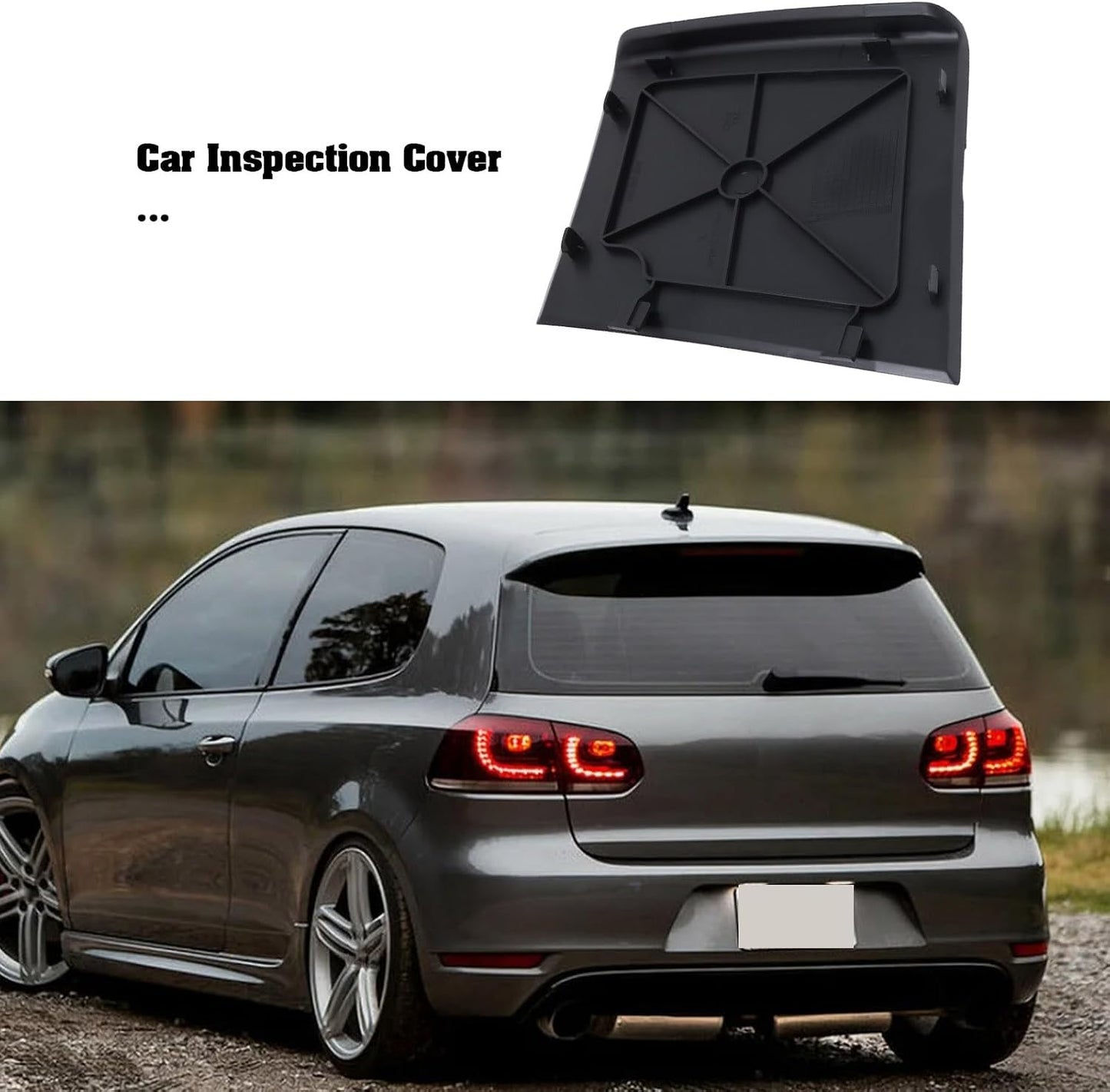 2 Pzas Cubierta Maletero VW Golf MK6 08-13