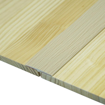 Tira transición autoadhesiva 5x1.97pulg para puerta azulejo madera
