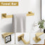 Set 5 Pzas Accesorios Baño Acero Inox 16"