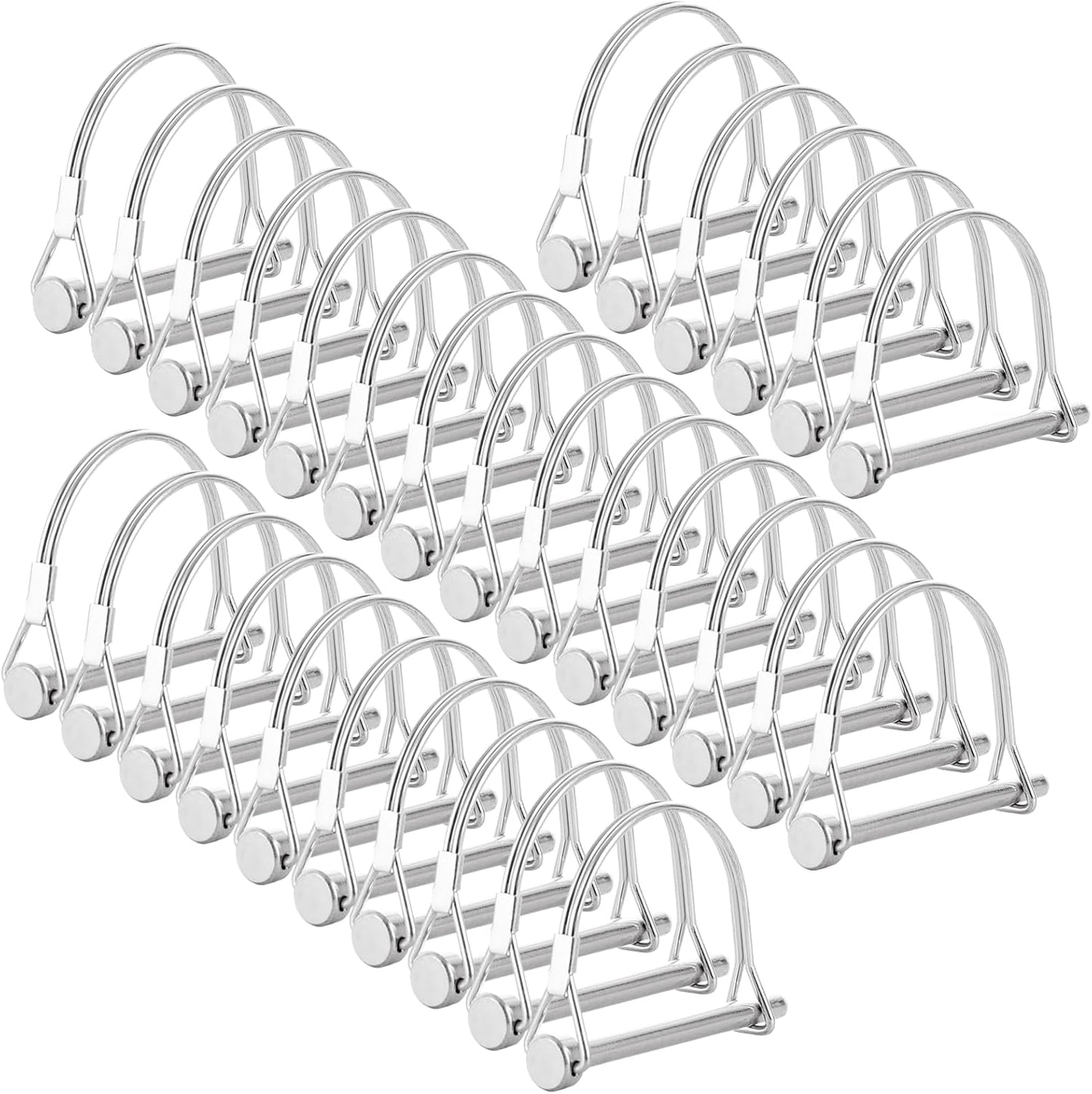 30 Pasadores Acoplador Remolque 1/4" x 2-3/4"