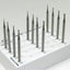 Set cortador rodamientos 90º con ajuste diamante