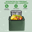 Organiz. maletero 115L plegable con bolsa térmica aislada