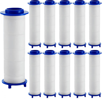 10 Filtros Cabezal Ducha 2.75pulg Algodón PP