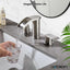 Grifo baño cascada 8" llave 3 agujeros 2 asas