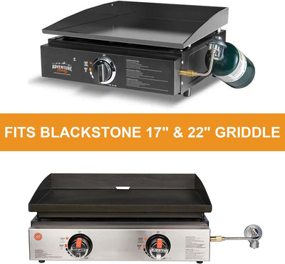 Regulador parrilla Blackstone 17-22pulg adaptador propano