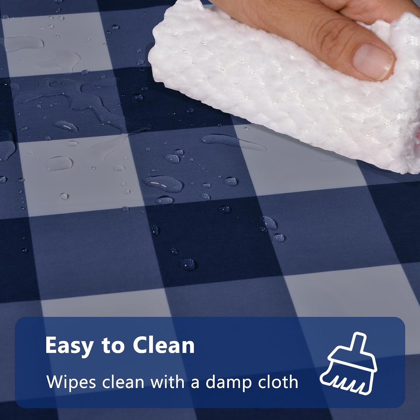 Mantel PVC impermeable resistente aceite comedor campamento