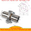 Kit pernos brida escape T304 acero inox 2.25''