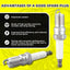 6 Bujías Iridio Cables 671-6064 Comp Pontiac Buick