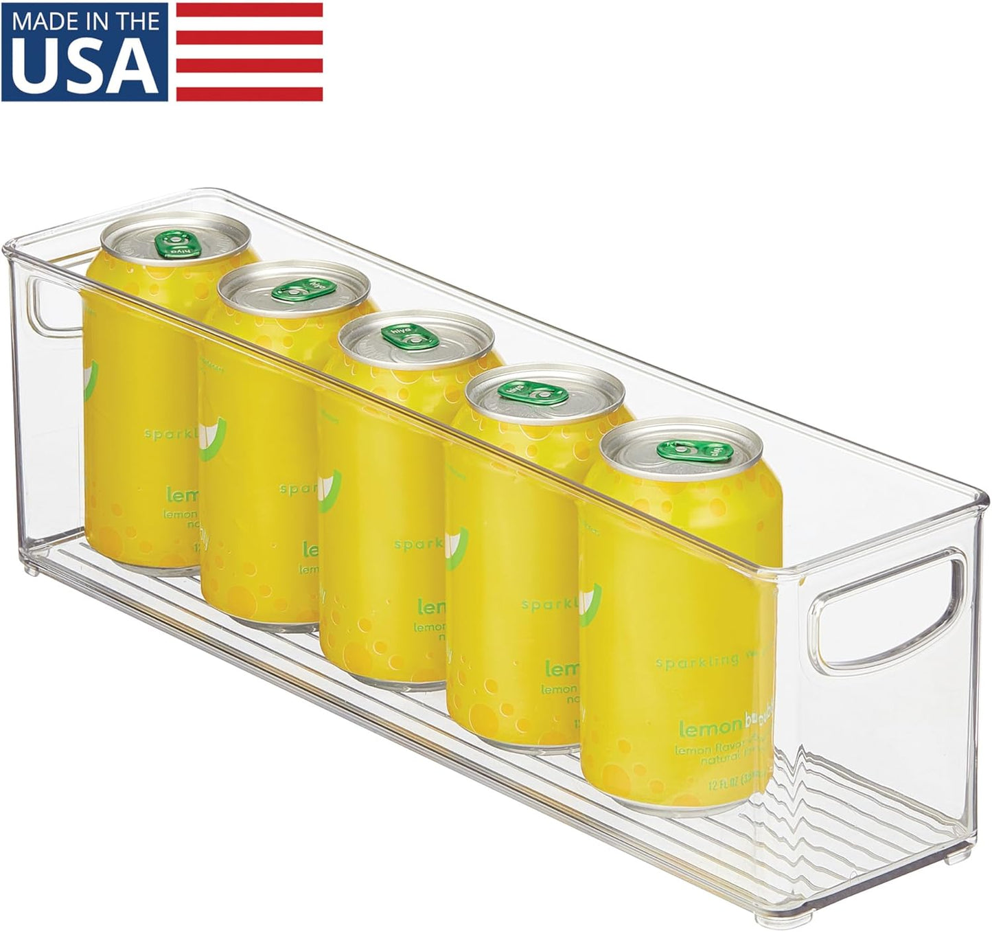 Contenedor plástico reciclado transparente para bolsas leche