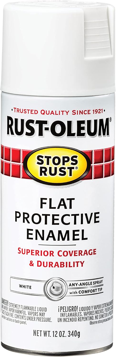 Pintura aerosol antióxido 12oz color blanco mate