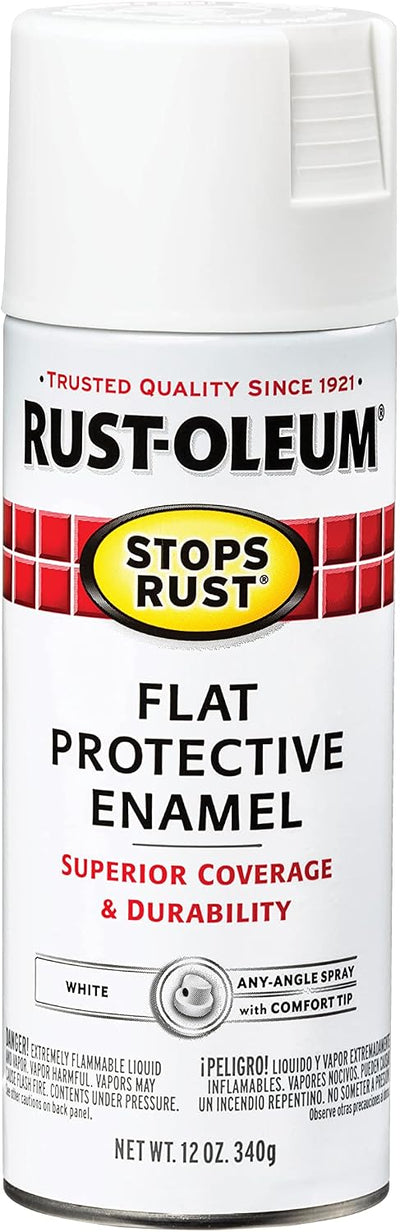 Pintura aerosol antióxido 12oz color blanco mate