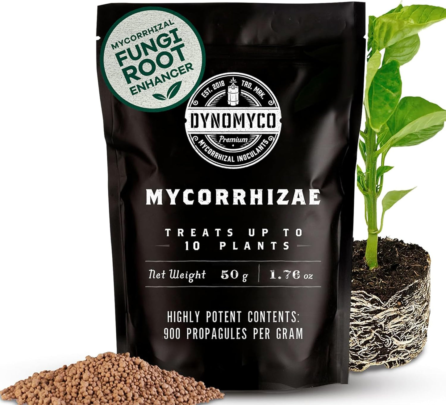 Inoculante hongos micorrícicos granulares 50g 900prop