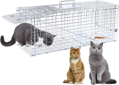 Trampa para animales 32pulg hasta 16.5lb gatos mapaches