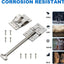 2 Pzas Soporte Puerta Remolque Acero Inox 6pulg