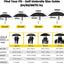 Paraguas golf 54-72" doble toldo autoabriente impermeable