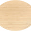 Tabla cortar servir bambú ovalada 17x13pulg ranurada