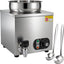 Calentador de queso acero inox 7.4qt con control temp