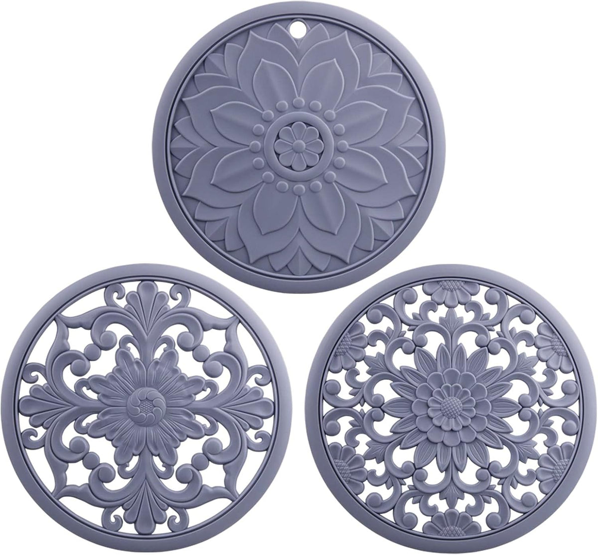 Almohadillas silicona para platos y ollas calientes