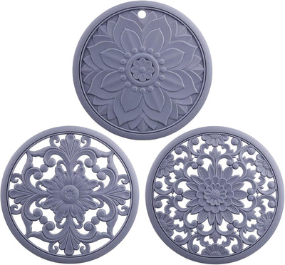Almohadillas silicona para platos y ollas calientes