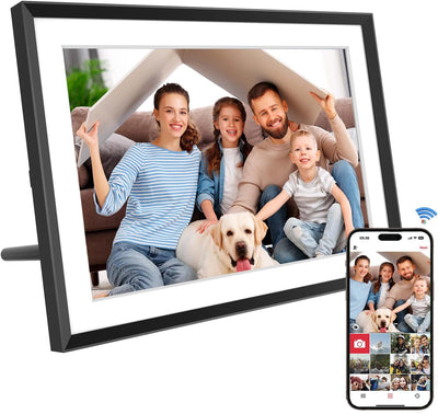 Marco fotos digital 10pulg pantalla IPS HD 32GB rotación automática