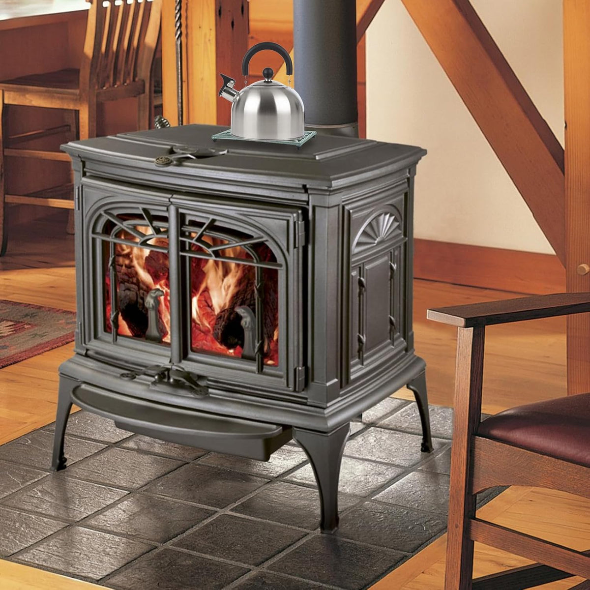 Salvamanteles hierro fundido 10x6pulg set 2 cocina