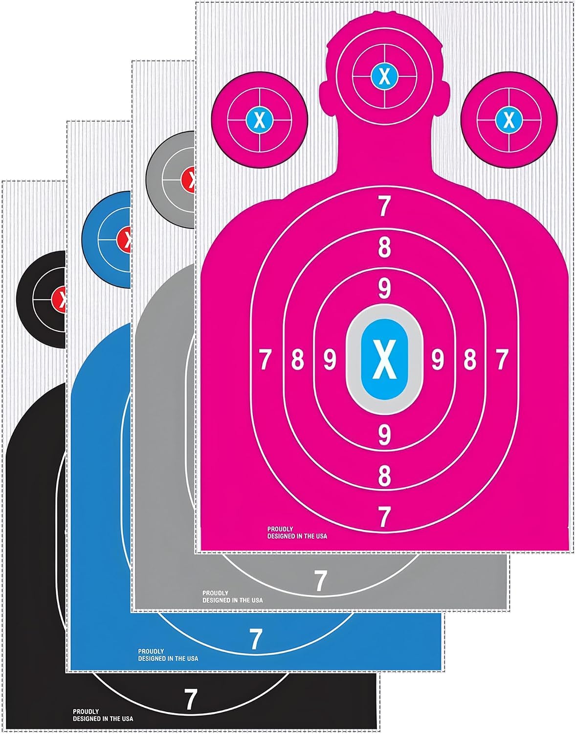Objetivos cartón USPSA IDPA IPSC entrenamiento y competencia