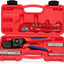 Kit PEX 20 Pzas 1/2" 10 abrazaderas 3/4