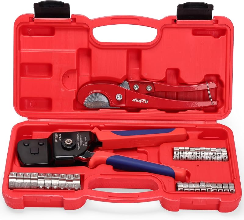 Kit PEX 20 Pzas 1/2" 10 abrazaderas 3/4