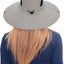 Sombrero sol ala ancha mujer UPF50 impermeable