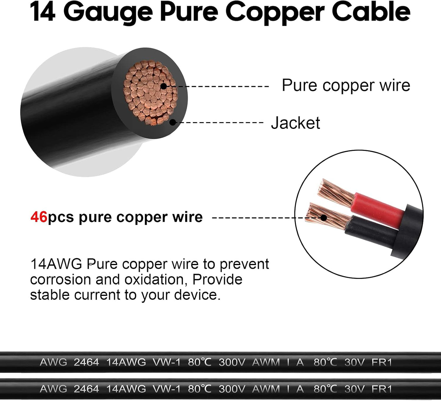 Adaptador solar 8mm divisor cable Y para panel solar portátil