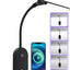 Luz LED pared cabecero 2 USB 5 controles 4h autoapagado