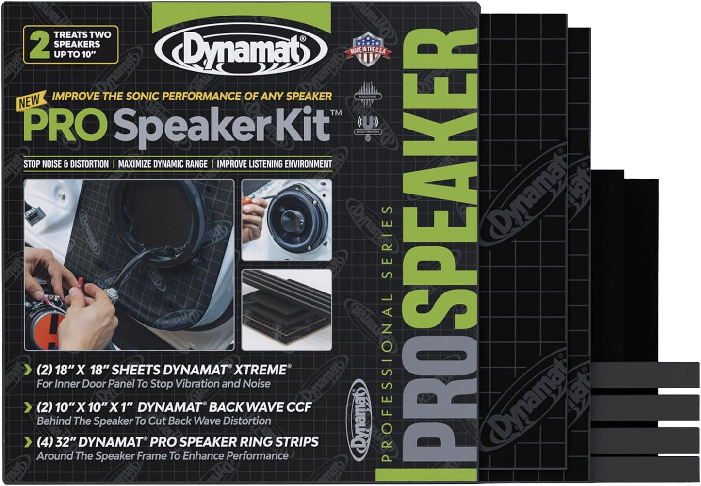 Kit bocinas PRO Xtreme Back Wave anillo amortiguación ruido