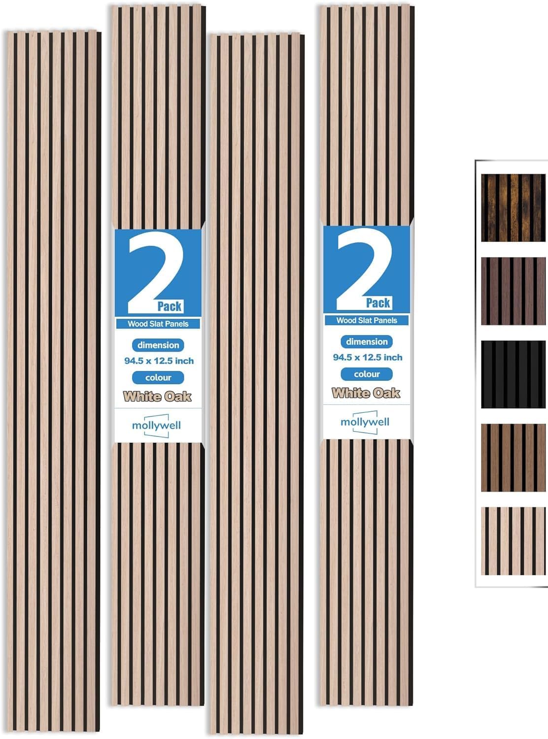 Paneles madera pared diseño acanalado acústico versátil