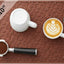 Tapete antideslizante 10x12pulg diseño 3D café para barra