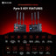 Receptor video inalámbrico HDMI SDI 4K30 400m 50ms