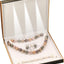 Collar LED negro extra grande con caja piel sintética lujo