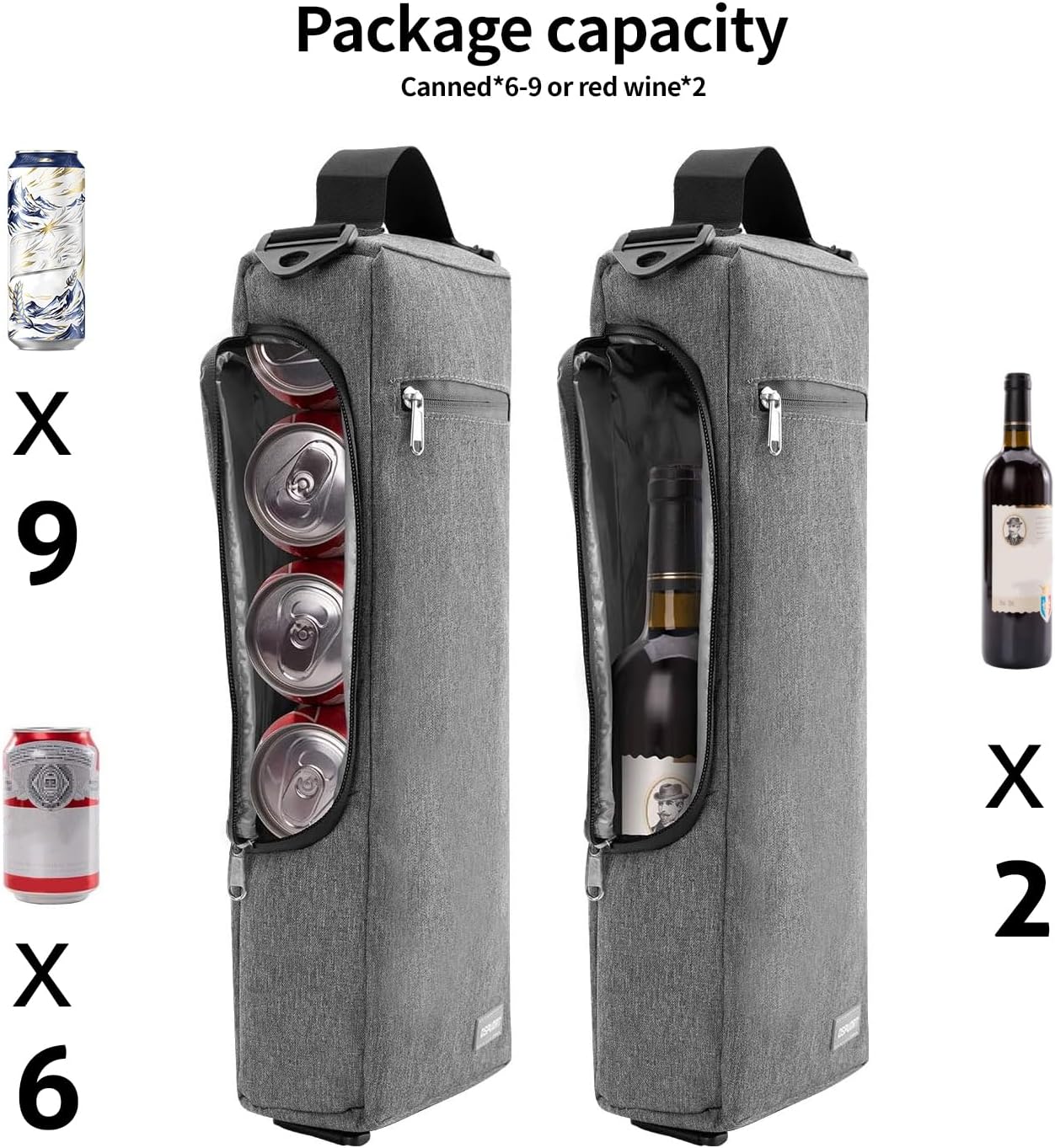 Funda a prueba de fugas para latas de bebida golf